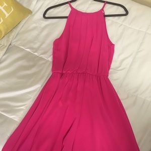 Pink sundress